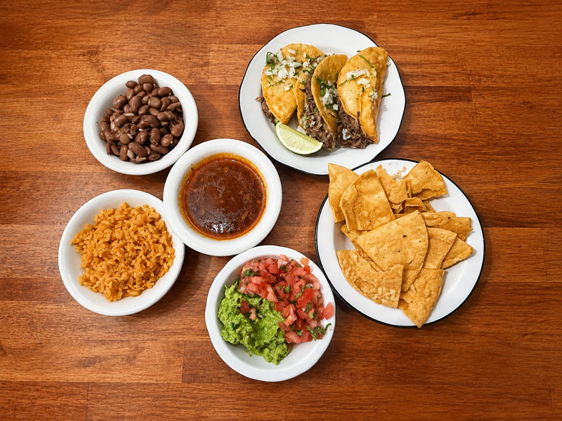 Happy hour quesabirria catering image